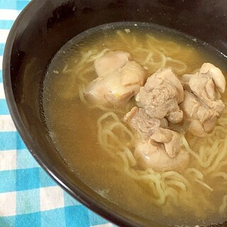 鶏肉のラーメン♡